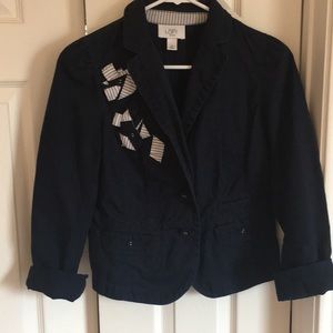 LOFT navy blue blazer